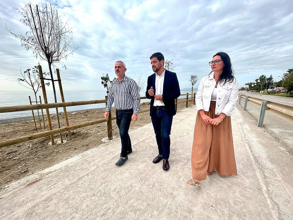 La Senda Litoral avanza en Vélez-Málaga con nuevos tramos entre Chilches y Benajarafe