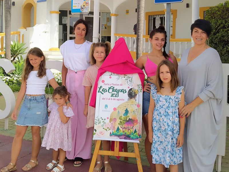 Presentado el cartel anunciador de la Feria de Las Chapas, obra de Manuel Blánquez Venzalá