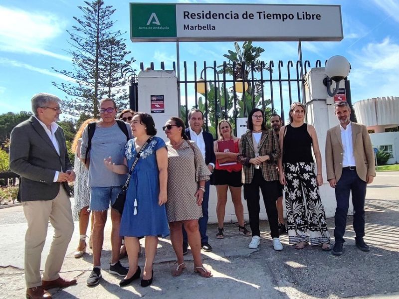 El PSOE anuncia una batería de medidas para dar solución a la falta de actividad de la Residencia de Tiempo Libre