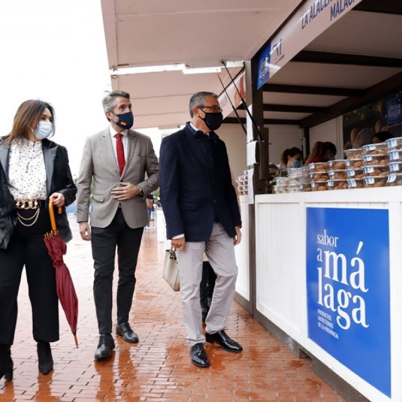 El Gran Mercado Sabor a Málaga muestra durante cinco días los mejores productos agroalimentarios de la provincia