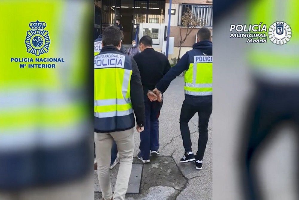 Detenido un fugitivo buscado por atropellar a un agente en Madrid cuando iba a ser identificado