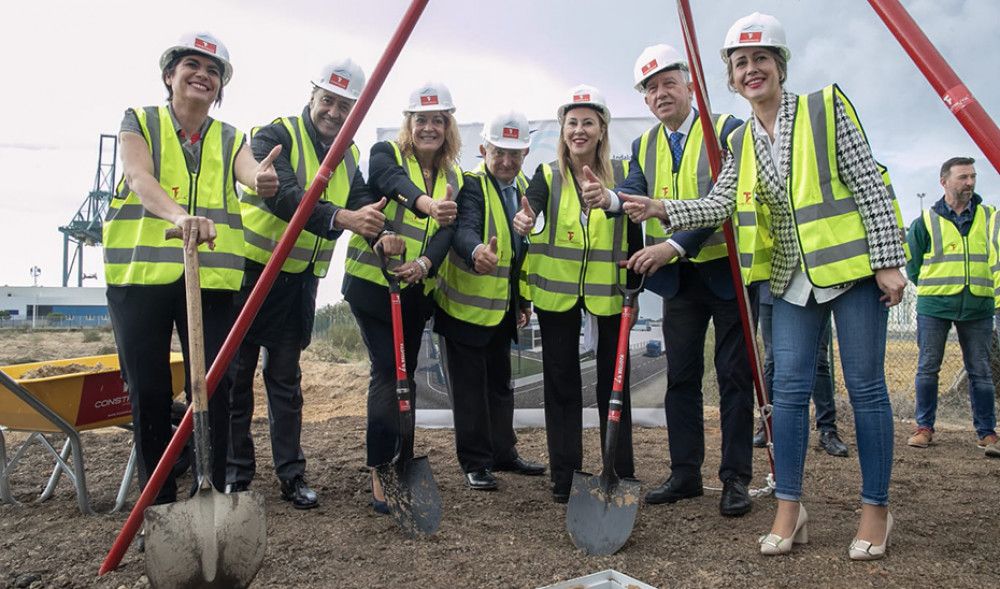 Comienzan las obras del Hub Logístico del Frío en Huelva, centro apoyado por la Junta con 5,6 millones