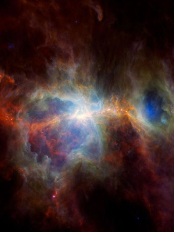 Telescopios revelan la historia de muerte y polvo en la constelación de Orión