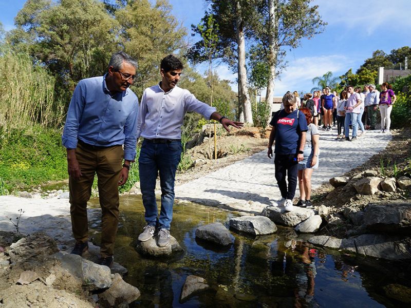 Coín estrena los primeros 12 kilómetros del Corredor Verde del Guadalhorce