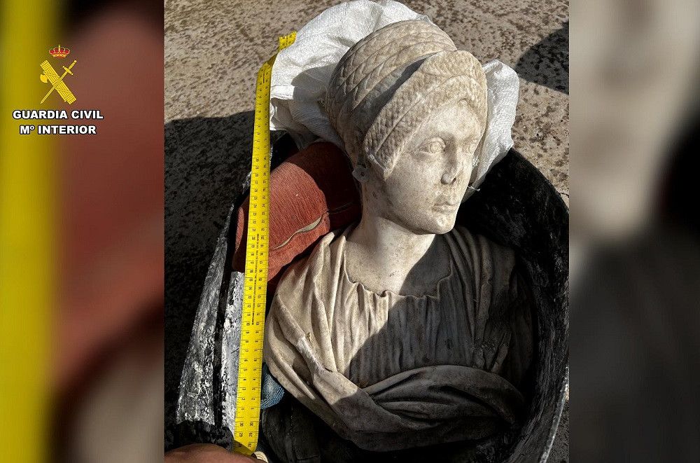 La Guardia Civil recupera 119 piezas arqueológicas extraordinariamente valiosas