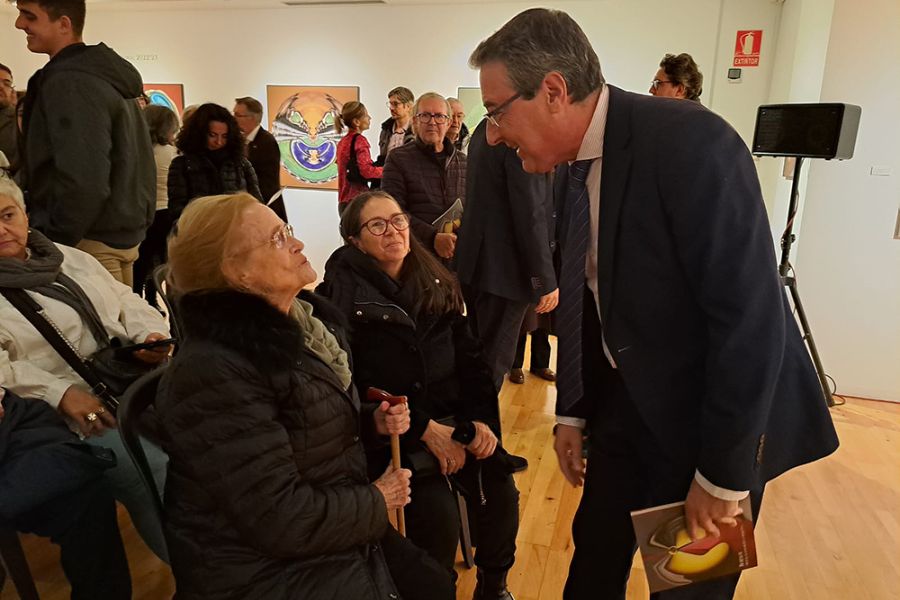 La Diputación inaugura en el MVA una exposición de Pepe Bornoy como homenaje póstumo al artista