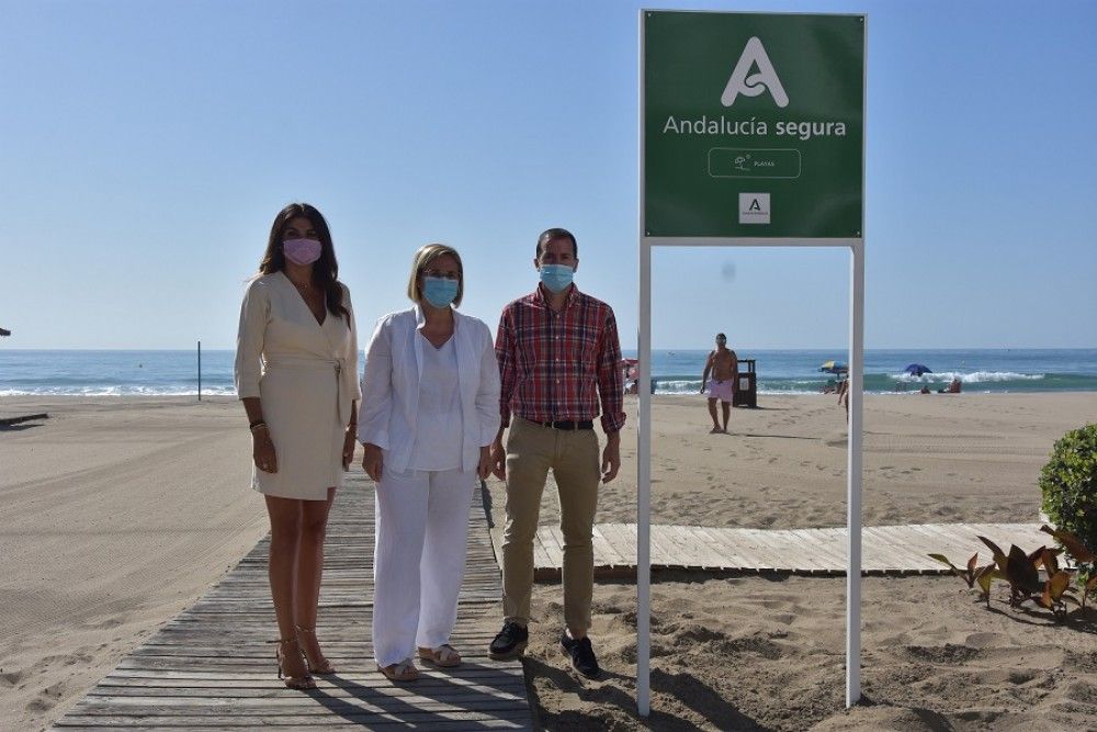La mitad de los municipios costeros de Málaga cuenta con el distintivo Andalucía Segura’