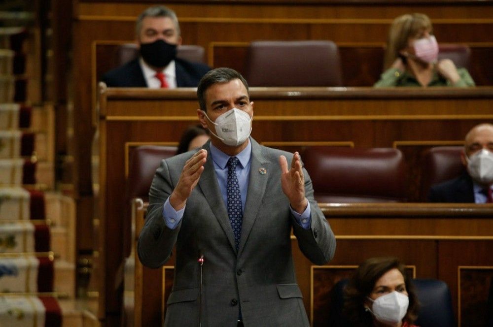 Pedro Sánchez intenta acallar en el Congreso las divergencias con Pablo Iglesias