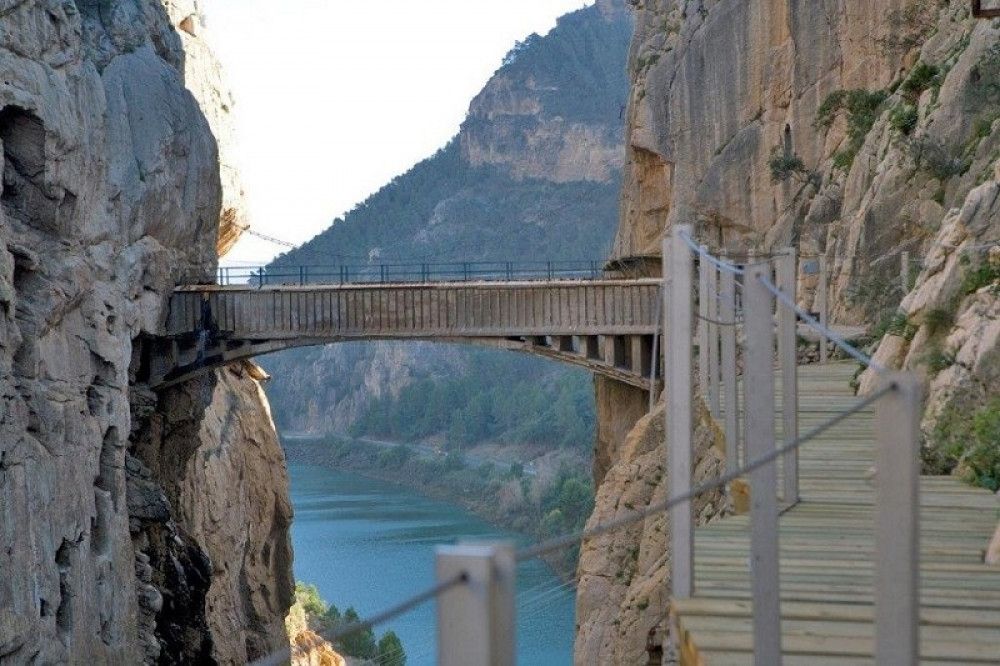 La mascarilla será obligatoria en el Caminito del Rey siempre que no se pueda respetar la distancia de seguridad entre visitantes