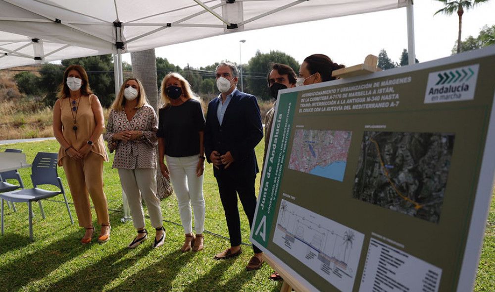 La Junta licita por cerca de cinco millones de euros el arreglo integral de la carretera de Marbella a Istán