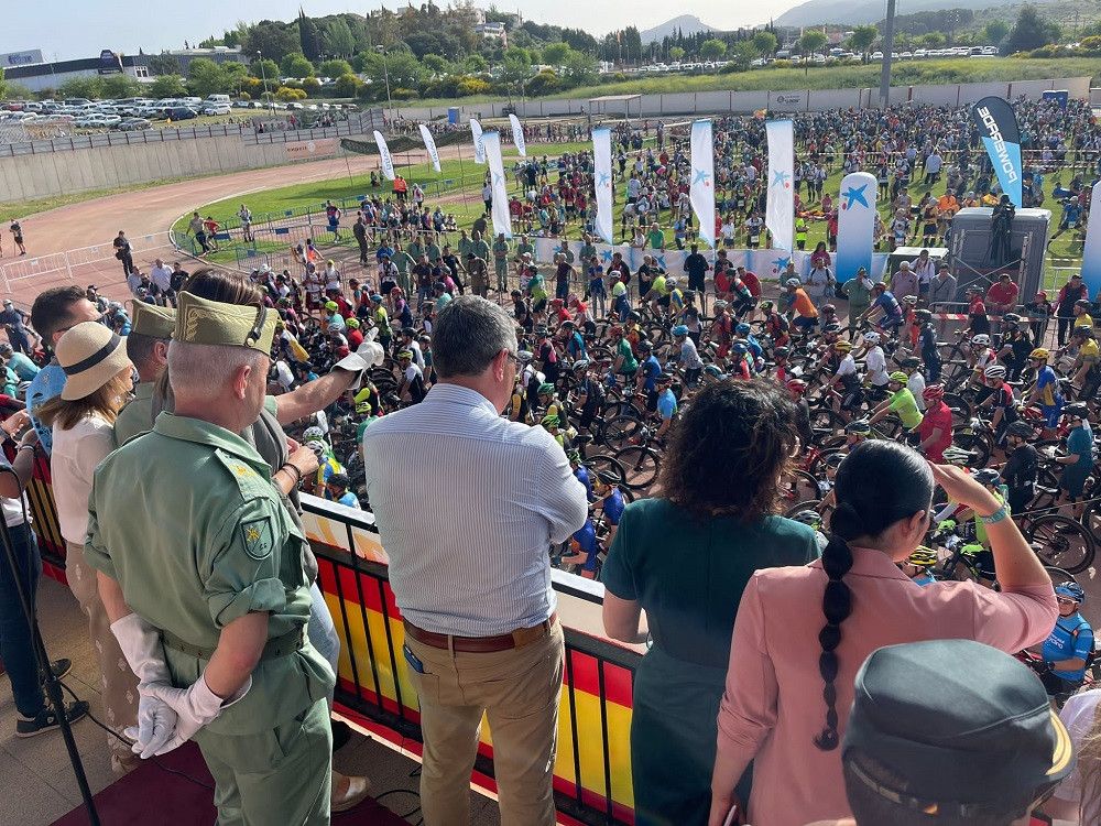 Nueve mil participantes inician en Ronda los 101 kilómetros de La Legión