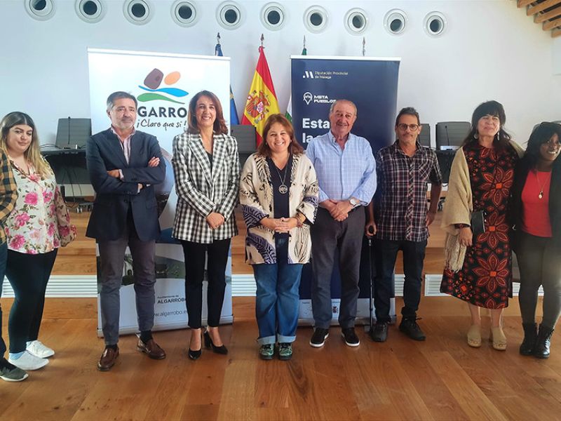Nueve personas participan en la Axarquía en el proyecto Metapueblos de la Diputación