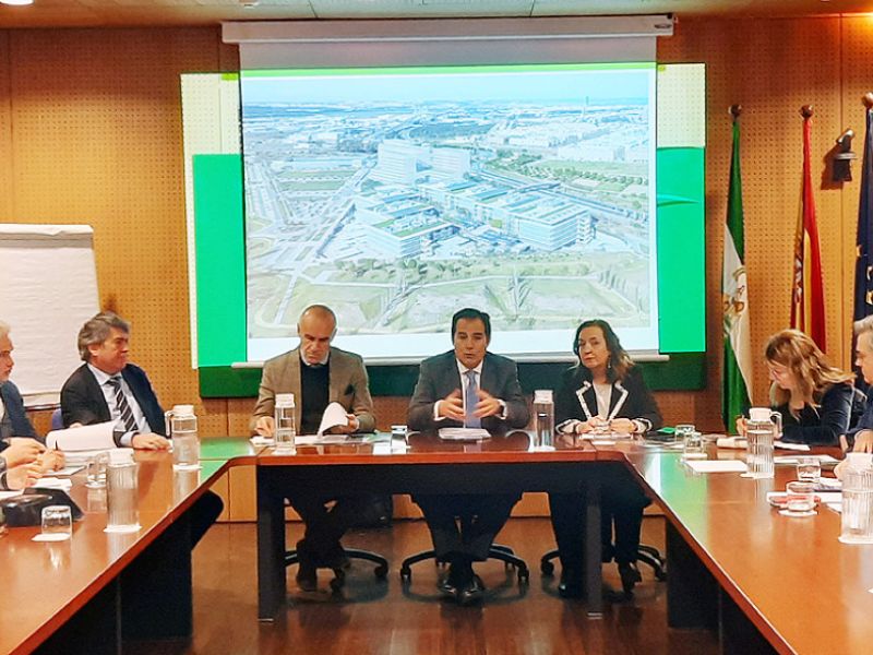 La Junta adelanta plazos en el traslado a Palmas Altas con el objetivo de completar la Ciudad de la Justicia en 2028