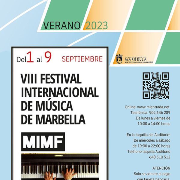 El concierto inaugural del VIII Festival Internacional de Música de Marbella se traslada al Museo del Grabado ante la previsión de lluvia