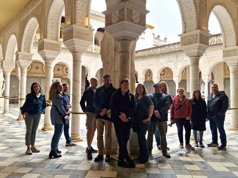 Productores y localizadores internacionales visitan Andalucía para impulsar la captación de rodajes y el turismo cinematográfico