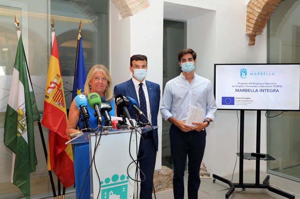 El Ayuntamiento pone en marcha el Programa Marbella Integra, que formará de manera gratuita y remunerada a 1.350 desempleados del municipio en los sectores que más demandan las empresas