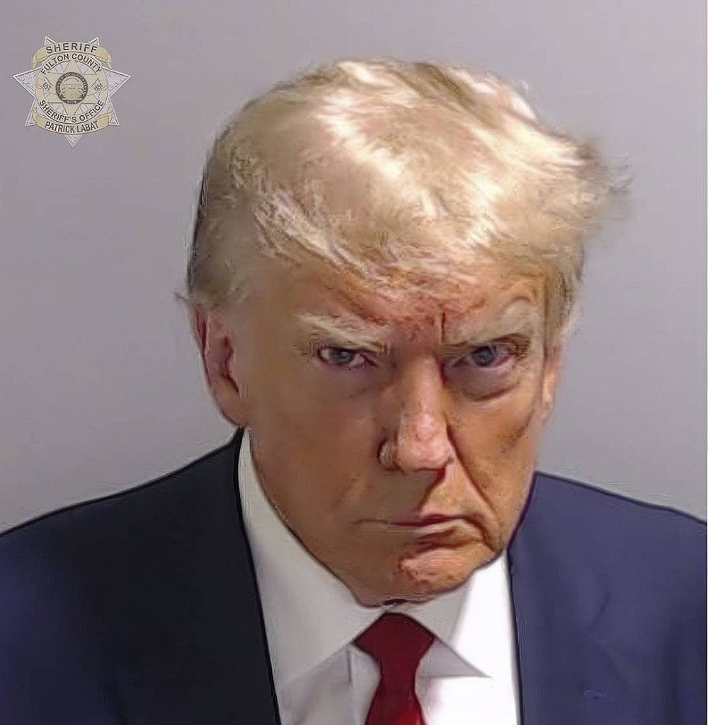 Donald Trump, fichado en Georgia por intentar alterar el resultado de las elecciones de 2020