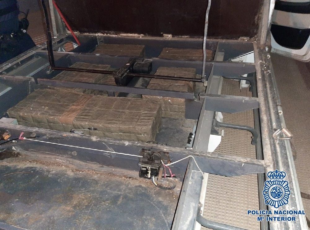 La Policía Nacional desarticula en Marbella una organización criminal dedicada al tráfico de hachís
