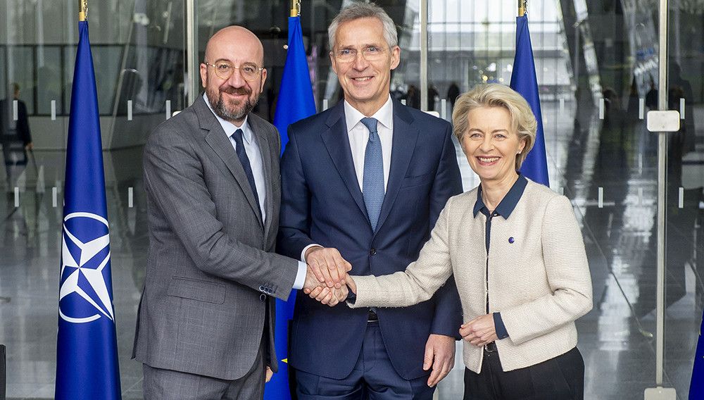 OTAN y Unión Europea firman la tercera declaración conjunta de cooperación