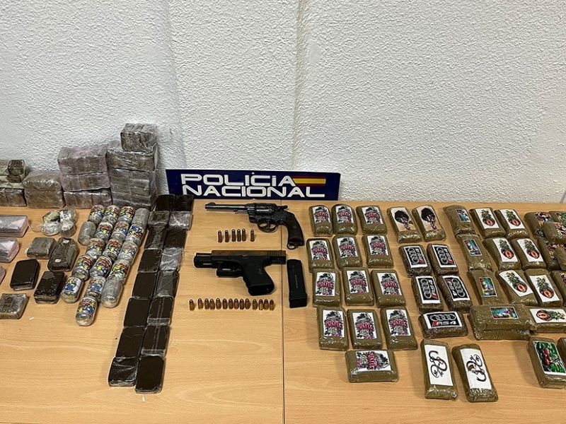 La Policía Nacional desarticula una organización criminal dedicada al tráfico de drogas en el Campo de Gibraltar