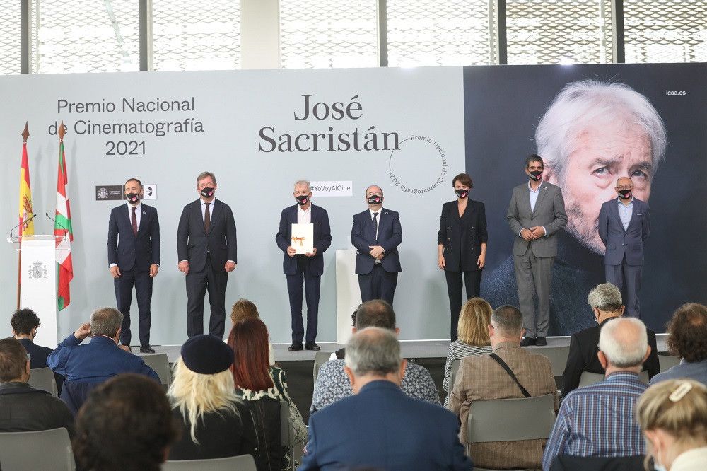 José Sacristán recibe el Premio Nacional de Cinematografía 2021
