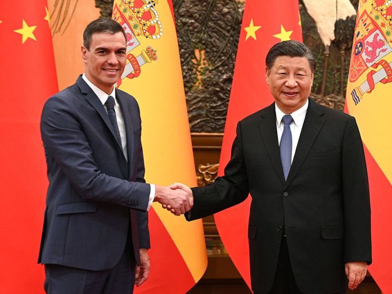 Pedro Sánchez ha pedido a Xi Jinping que mantenga una conversación con el presidente ucraniano