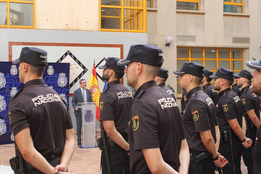 Son 152 los agentes en prácticas que se han incorporado hoy a la Policía Nacional en la provincia de Málaga