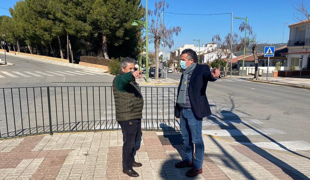 La Diputación financia con 97.000 euros la remodelación de la calle Archidona de Villanueva de Algaidas