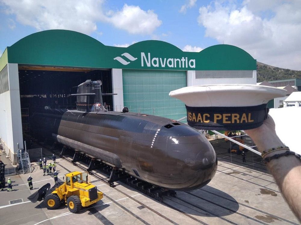 Primera salida al mar del S-81 Isaac Peral’