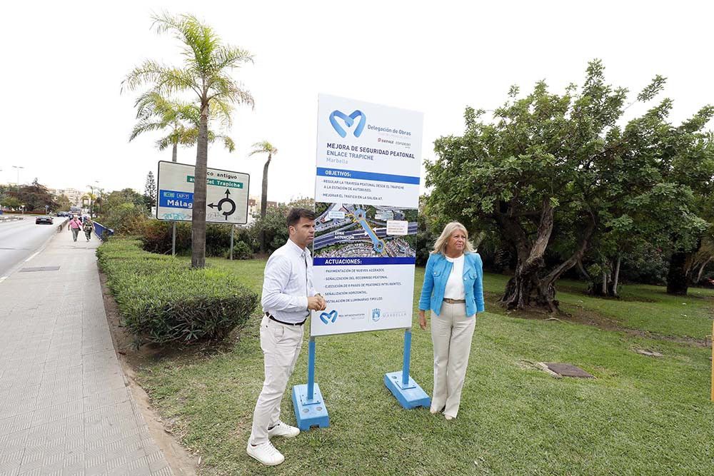 El Ayuntamiento creará un acceso peatonal desde el centro de Marbella a la estación de autobuses y hasta la zona de Xarblanca