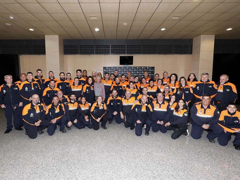 El Ayuntamiento reconoce “el compromiso y la entrega” de la Agrupación de voluntarios de Protección Civil de Marbella