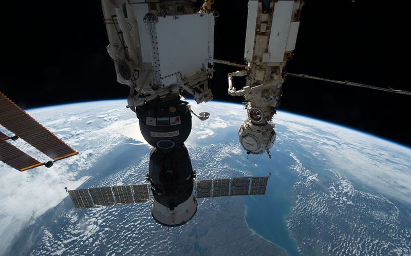 Maniobra evasiva de la Estación Espacial Internacional para evitar el impacto de basura espacial