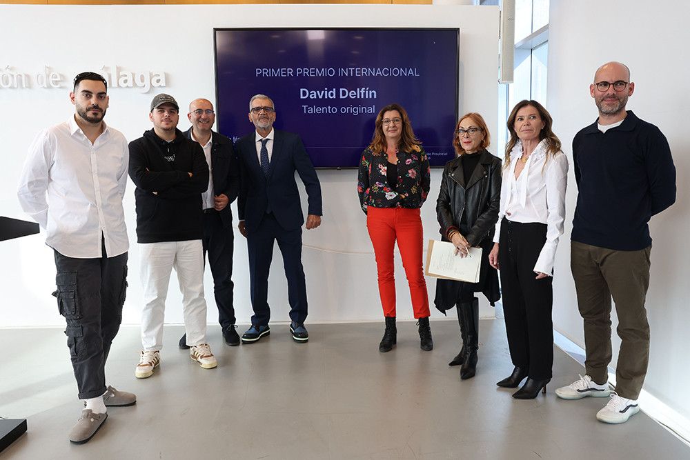 La Diputación de Málaga crea el I Premio Internacional David Delfín Talento Original con una dotación de 10.000 euros al ganador