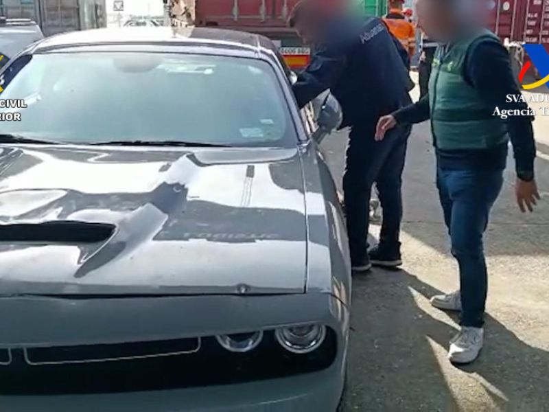Recuperados en el puerto de Algeciras 24 vehículos de alta gama robados en Estados Unidos