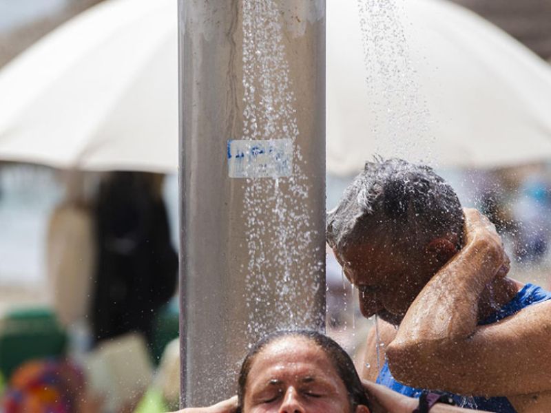 Aviso rojo por altas temperaturas en las comarcas de Sol y Guadalhorce (Málaga)