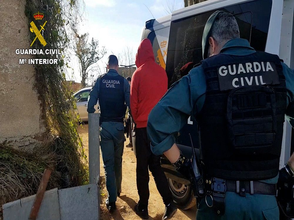 La Guardia Civil desarticula una organización criminal que introducía grandes cantidades de hachís por las costas catalanas