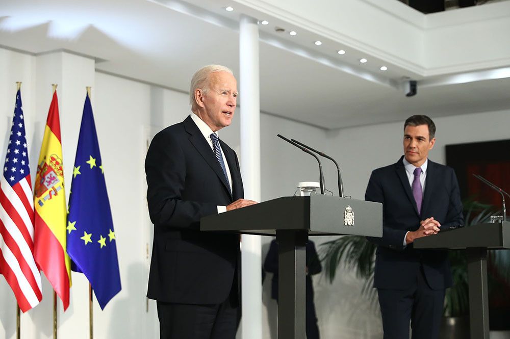 Pedro Sánchez y Joe Biden acuerdan que España y EEUU renueven y actualicen su relación estratégica
