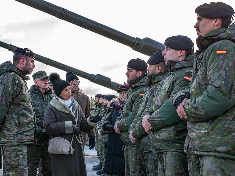 España enviará los Leopard a Ucrania en primavera
