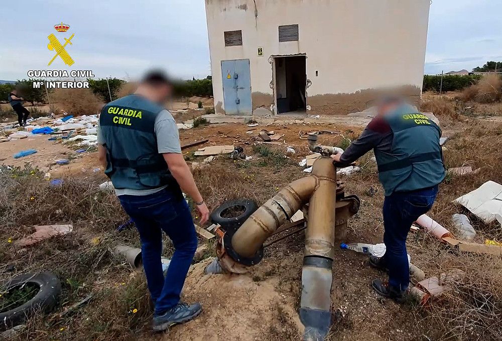 La Guardia Civil refuerza las actuaciones de vigilancia e inspección de recursos hídricos para evitar las extracciones ilegales de agua