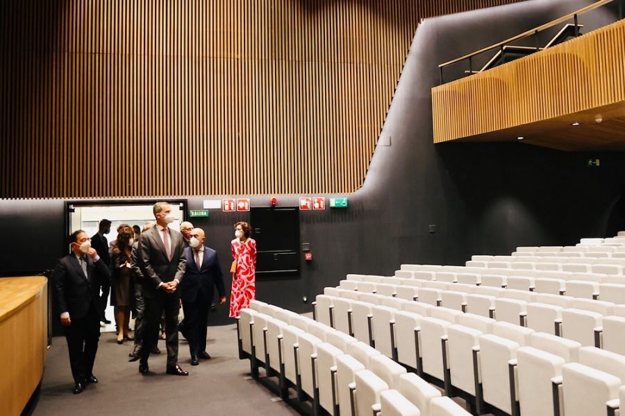 El rey inaugura la nueva sede del Ministerio de Asuntos Exteriores
