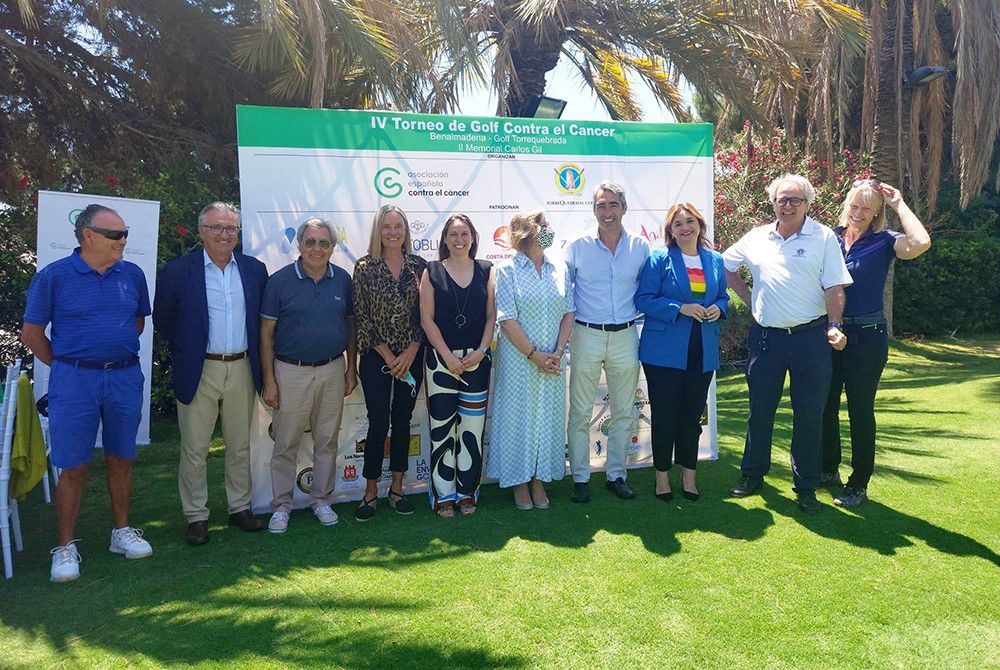 Turismo Costa del Sol sigue su apuesta por el golf con el apoyo al cuarto torneo de la AECC en su memorial Carlos Gil