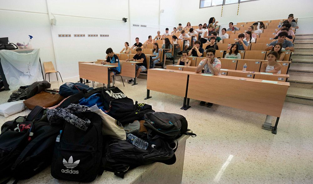 Más del 74% del alumnado supera la prueba de acceso a la Universidad en convocatoria extraordinaria