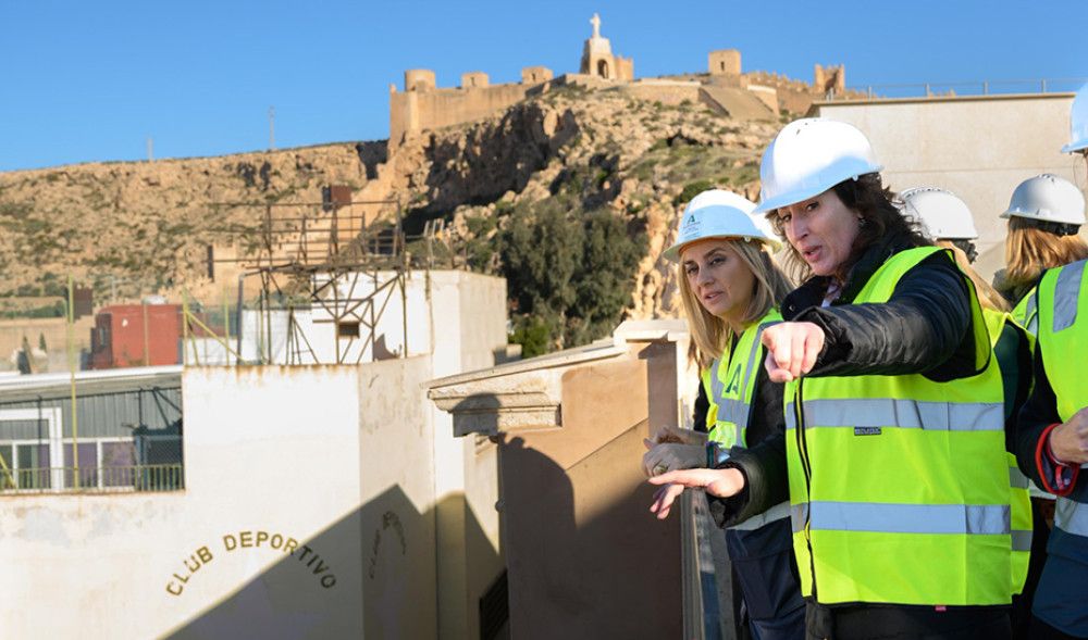 La rehabilitación de las Casas Consistoriales de Almería está al 50% de ejecución y concluirá en verano