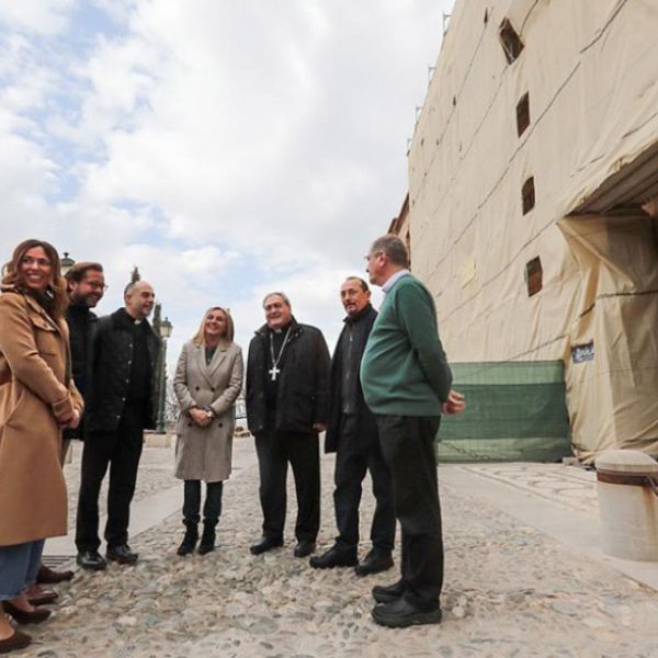 Las obras del Plan Alhambra en la Abadía del Sacromonte terminarán a mediados de año
