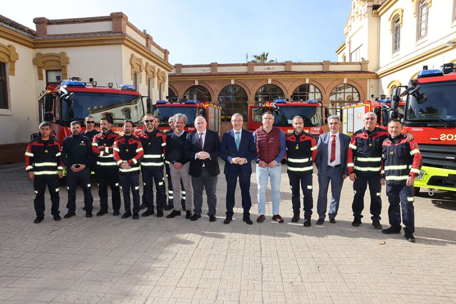La Diputación adquiere por primera vez vehículos especiales para intervenciones del CPB de salvamento y rescate