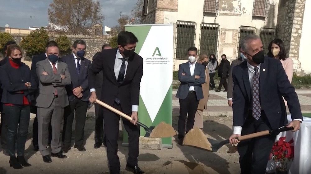 Comienzan las obras de la nueva sede judicial de Lucena con una inversión de 5,8 millones de euros