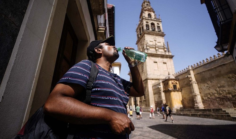 La AEMET ha activado hoy domingo el aviso naranja por altas temperaturas en cinco provincias andaluzas