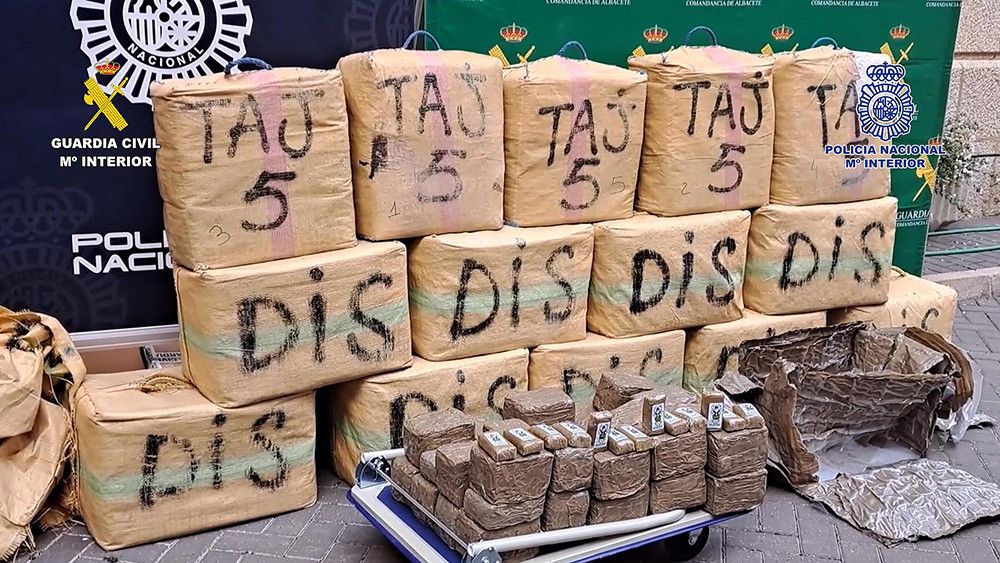 La Guardia Civil y la Policía Nacional desarticulan una organización criminal dedicada al tráfico de drogas a nivel internacional
