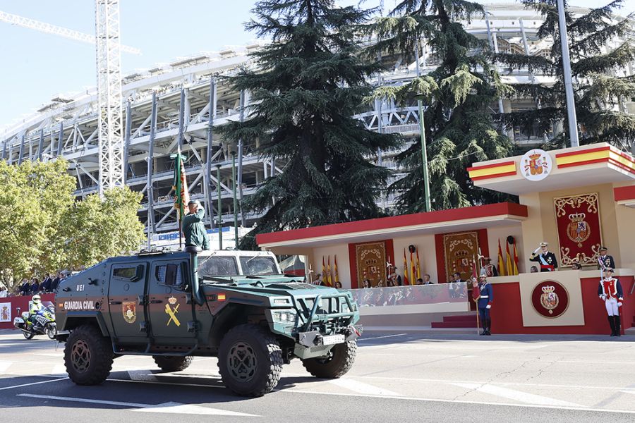 Los reyes han presidido el desfile por el Día de la Fiesta Nacional