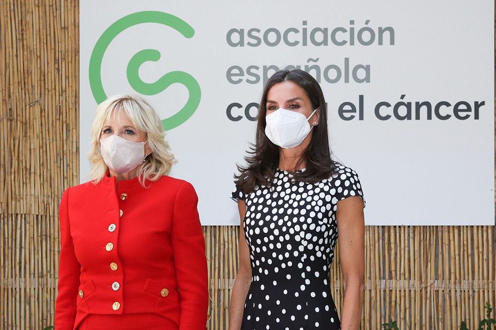 La primera dama de los Estados Unidos ya se encuentra en Madrid